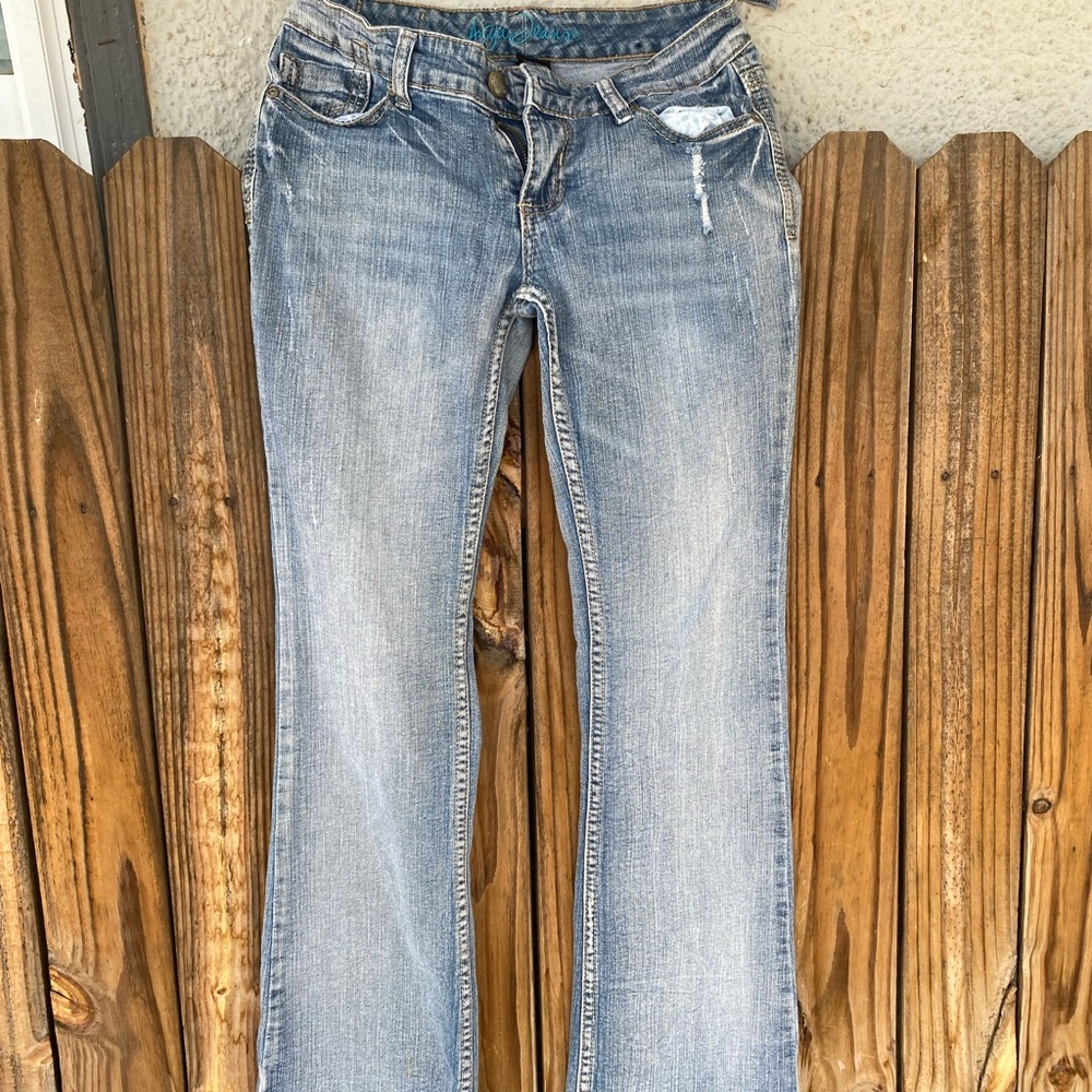 Ariya Light Blue Boot Cut Jeans